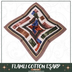 LÜX POLO İST FLAMLI COTTON EŞARP (1862-05)
