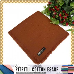 Pıtpıtlı 4 Mevsim Cotton Eşarp 8000-06