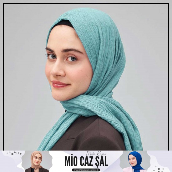 Moda Kaşmir Düz Renk Mio Caz Şal (02)