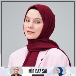 Moda Kaşmir Düz Renk Mio Caz Şal (19)